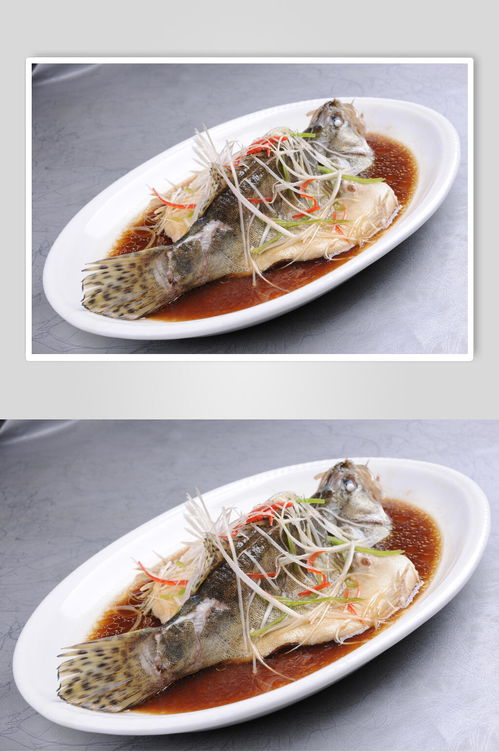 美味清蒸魚海鮮生鮮食品攝影圖片 4.25